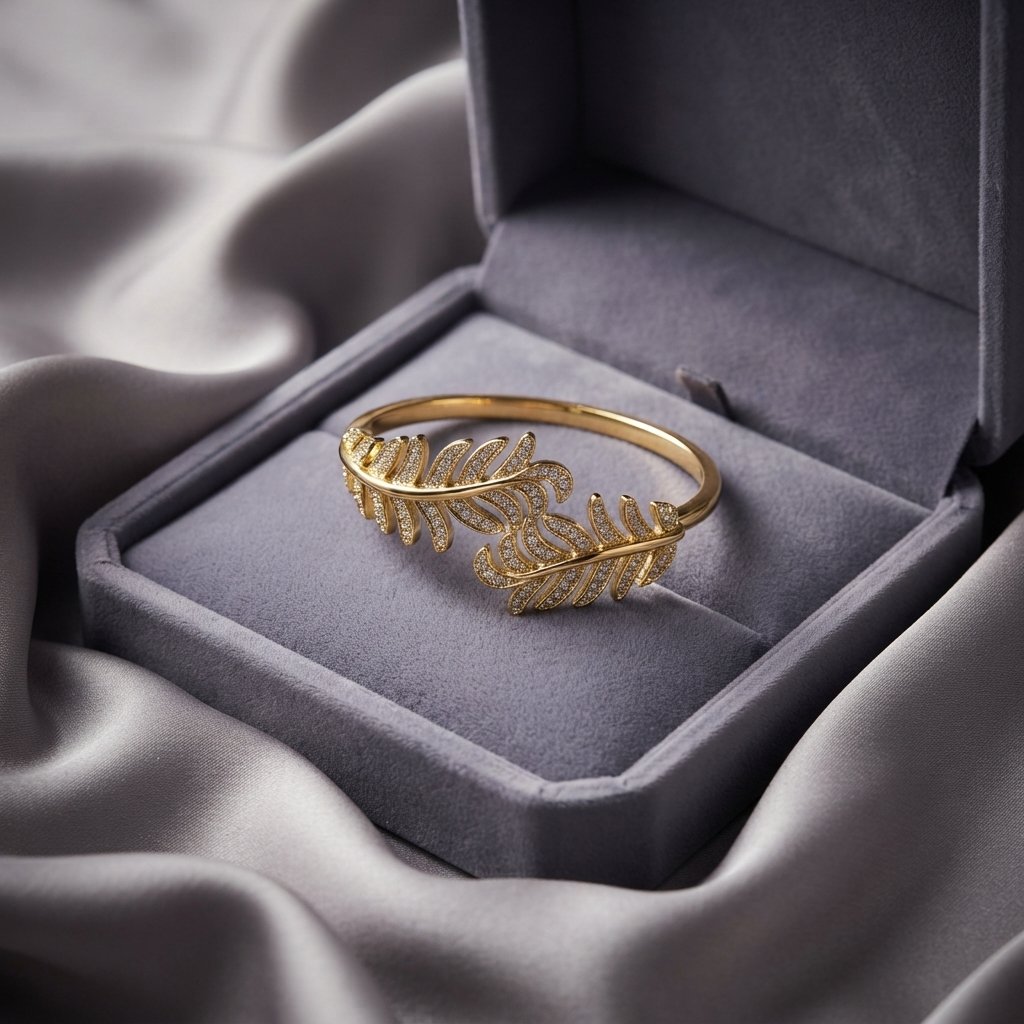 Elegant Gold Bracelet Pair